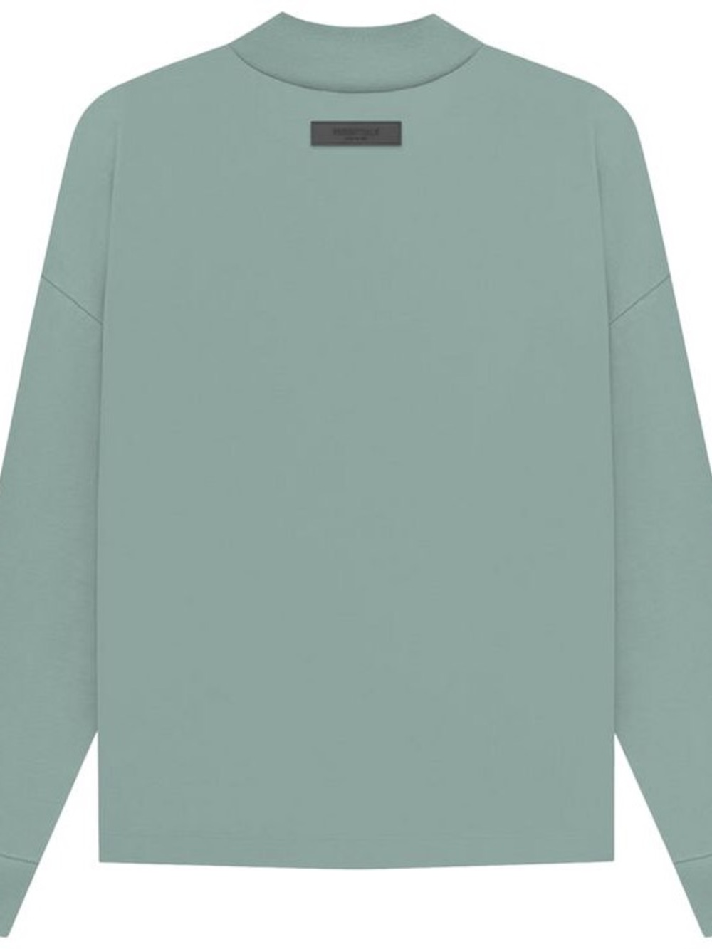 ESSENTIALS Men's Long Sleeve Tee - Sage Green | Size Large - Picture 2 of 5